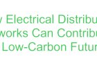 How Electrical Distribution Networks Can Contribute to a Low-Carbon Future