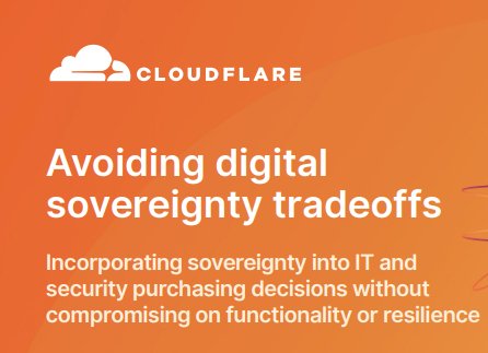 Avoiding digital sovereignty tradeoffs