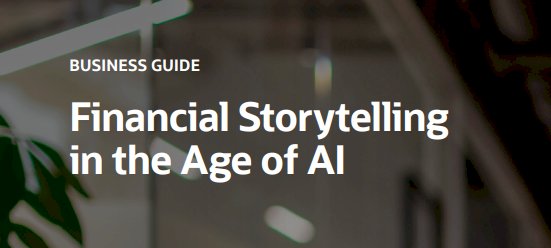 Financial Storytelling in the Age of AI